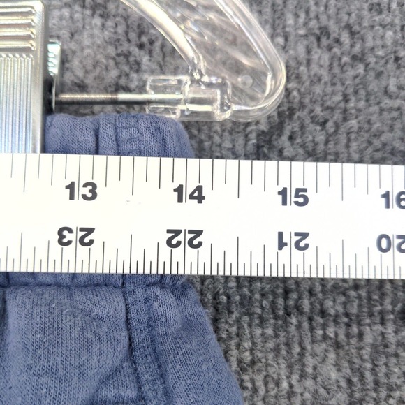 DSG Mens Sweat Shorts Blue Size Small Slash Pockets Cotton Blend - Picture 4 of 11